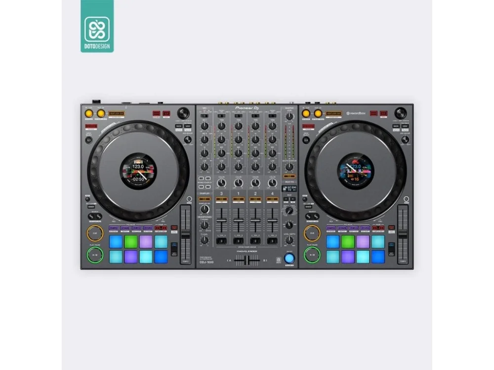 Skin DDJ-1000 RB FULL COLORS Graphite Grey Expresní Doručení