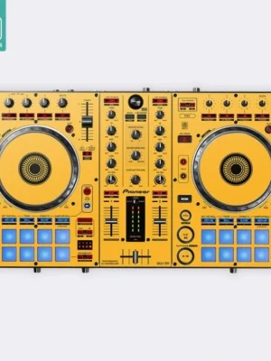 Skin DDJ-SR FULL COLORS Dark Yellow Doprava Zdarma