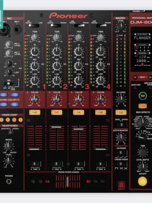 Skin DJM-800 COLORS Red Dokud Zásoby Vydrží