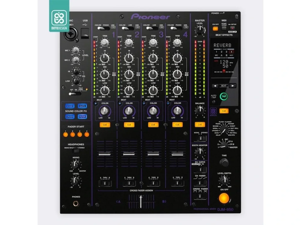 Časově Omezené Skin DJM-850 COLORS Purple