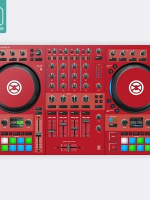 Zlevněný Skin Kontrol S4 MK3 FULL COLORS Aurora Red