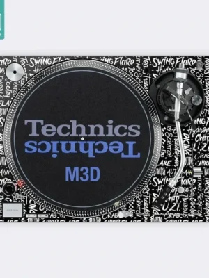 Vrácení Zdarma Skin SL-1200 / 1210 M3D SCRATCH STYLE Black