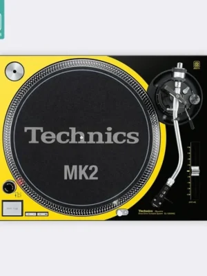 Skin SL-1200 / 1210 MK2 COLORS DVS Yellow Horká Nabídka