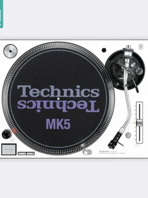 Dokud Zásoby Vydrží Skin SL-1200 / 1210 MK5 DAY & NIGHT White