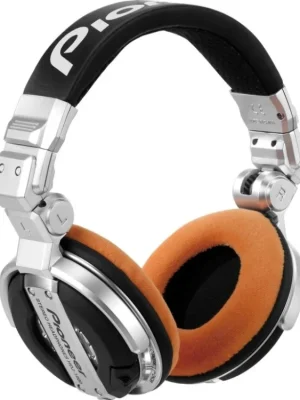Finální Výprodej Earpad Set VELOUR for Pioneer HDJ-1000 Tangerine