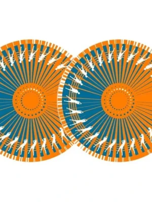 Slipmats Dance Orange Jen Po Omezenou Doba