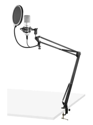 Rychlé Dodání CMS300S set studiového USB mikrofonu, stříbrný