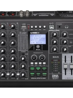 Poslední Šance MIX-EFF 4 analogový mixážní pult 4 kanály US