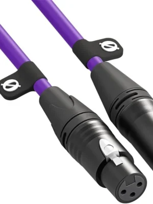 Jen Po Omezenou Doba XLR CABLE-3m purple
