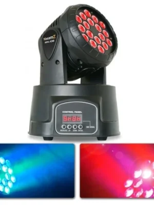 MHL108MK3 Wash 18x3W 3v1 RGB 11 DMX Autentický