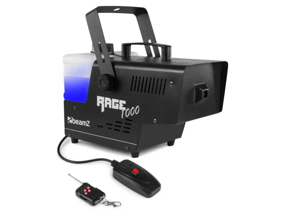 Super Cena Rage 1000 Výrobník mlhy s bezdrátovým ovladačem