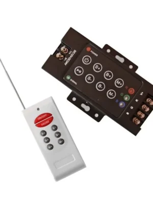 ovladač pro LED svítící pásky, 12-24V, RGB, RF Bezpečná Platba