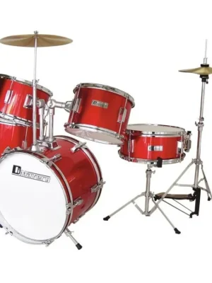 JDS-305 dětská bicí sada, červená Originální