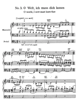 Johannes Brahms: Eleven Chorale Preludes for Organ / 11 chorálových preludií pro varhany Finální Výprodej