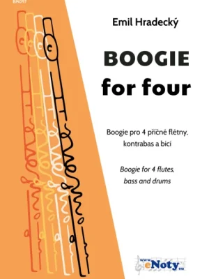 BOOGIE for four - Emil Hradecký / boogie pro 4 příčné flétny (+ basa a bicí) Aktuální