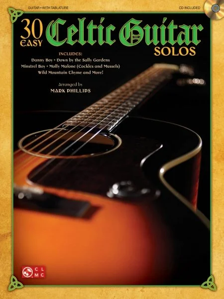 30 Easy Celtic Guitar Solos + Audio Online / kytara + tabulatura Přímo Od Výrobce
