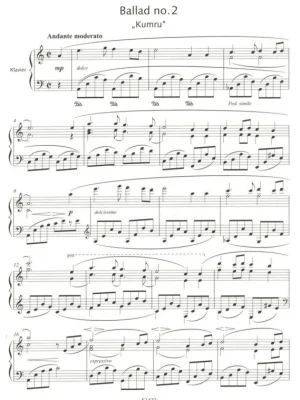 3 BALLADS by Fazil Say / sólo klavír Akční Cena