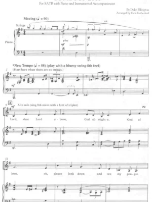 Značkový COME SUNDAY / SATB*