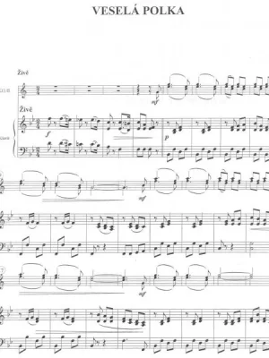 5 SKLADEB PRO DVA KLARINETY & KLAVÍR - Ladislav Němec Nejprodávanější