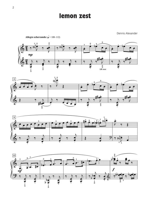 A Splash of Color 3 / sedm romantických a současných skladeb pro klavír Cenová Bomba