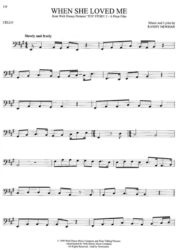 101 Movie Hits for Cello / 101 filmových hitů pro violoncello Autentický