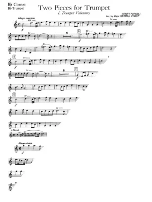 Značkový Purcell: Two Pieces for Trumpet / trumpeta a klavír