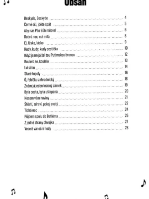 Značkový Dueta pro ukulele 3 / melodie a tabulatura