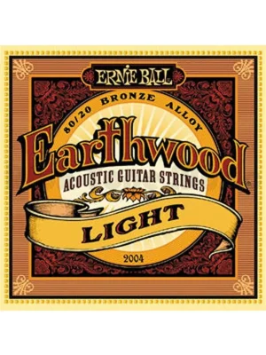 ERNIE BALL P02004 Earthwood 80/20 Bronze Light - .011 - .052 Nejprodávanější