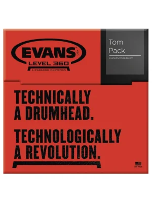EVANS ETP-G1CTD-R G1 Coated Tom Pack - Rock Ověřený