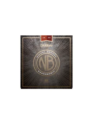 Horká Nabídka D'ADDARIO NB1656 Nickel Bronze Resophonic 16-56