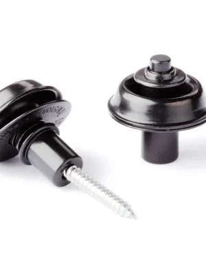 DUNLOP Straplok Strap Retainers Flush Mount - Black Oxide Nová Kolekce