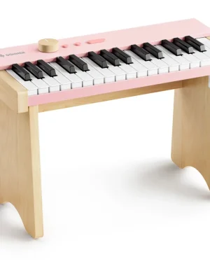 DONNER KIDO V-10 Mini Digital Keyboard 32 keys Light Pink with Stand Značkový
