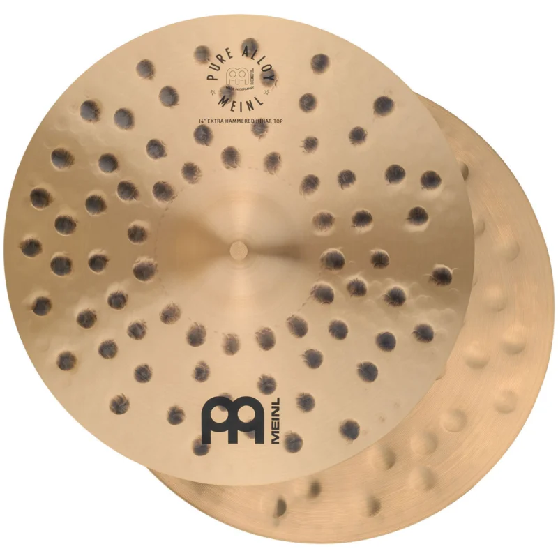 MEINL Cymbals Pure Alloy Extra Hammered Hihat - 14” Expresní Doručení