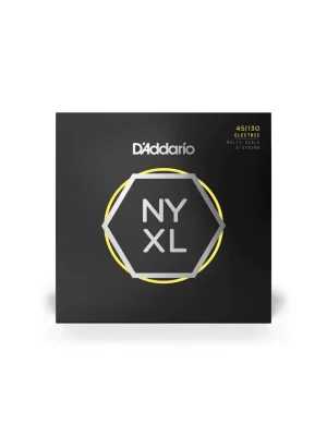 Dokud Zásoby Vydrží D'ADDARIO NYXL45130MS Hybrid Light 5-String, Multiscale, NYXL 45-130