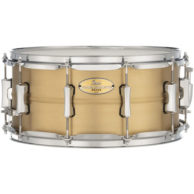 PEARL PSC1465B Primal Snare Collective 14” x 6,5” - Brushed Natural Brass Doprava Zdarma