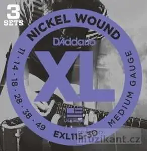 DADDARIO EXL115 3D Kup Teď