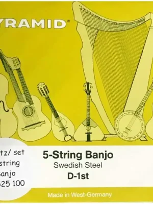Levný Pyramid struny na 5 str. banjo Swedish Steel