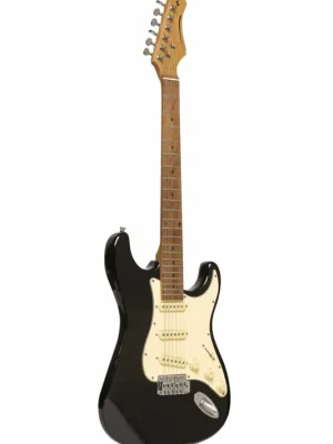 Značkový Stagg SES-55 BLK, elektrická kytara, černá