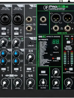 Sezónní Sleva MACKIE ProFX6v3