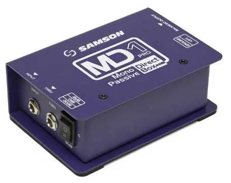 MD1Pro - pasivní mono direct box Must-Have