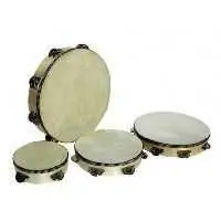 GOLDON - tamburína s blánou a chřestítky(35290) Cenově Výhodný