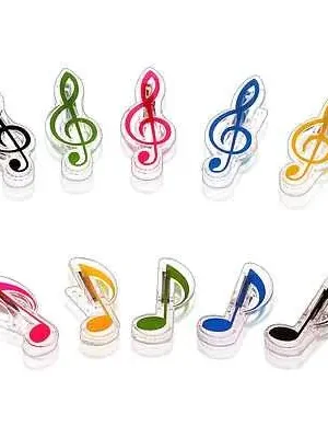 Nejlepší Volba Klip na noty PeckaPPT-C001 modrá nota