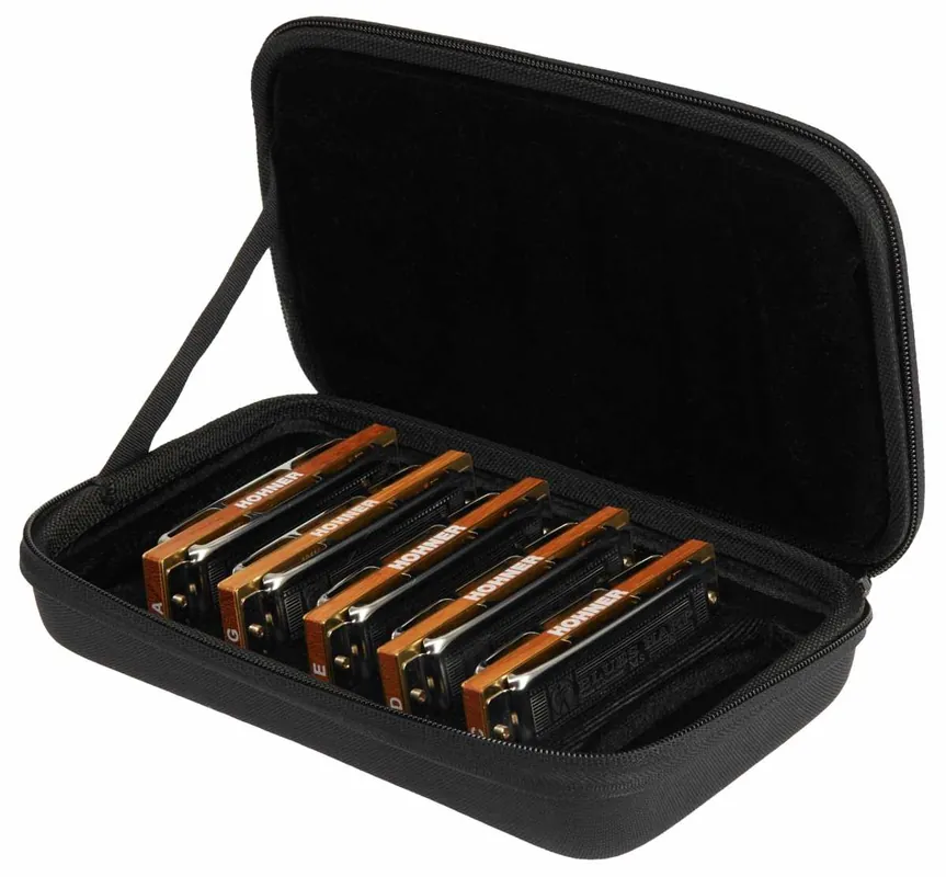 Akční Nabídka HOHNER Blues Harp ProPack (C-, D-,E-, G-, A-major)