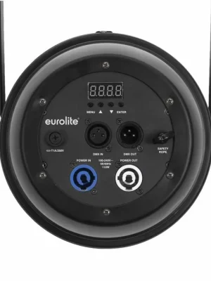 Eurolite LED PAR-64 COB 3000K 100W Zoom bk Značkový