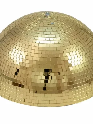 EUROLITE Motorizovaná disko polokoule, průměr 40 cm, zlatá Hit Sezóny