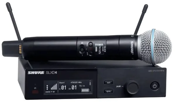 Shure SLXD24E/B58 Expresní Doručení
