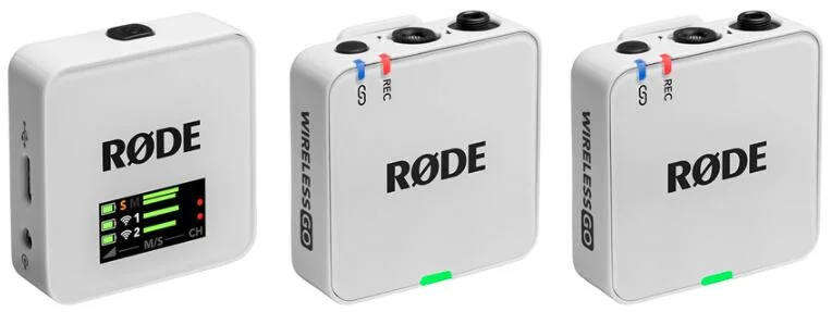 Sleva Rode Wireless GO Gen 3 White