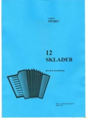 12 skladeb pro dva akordeony Výprodej