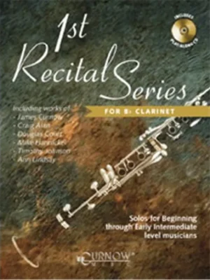 1st Recital Series for Bb Clarinet + CD Finální Výprodej