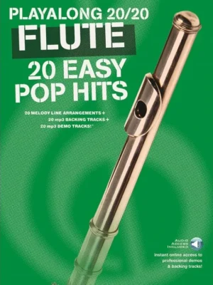 20 Easy Pop Hits - Flute + audio Top Prodej
